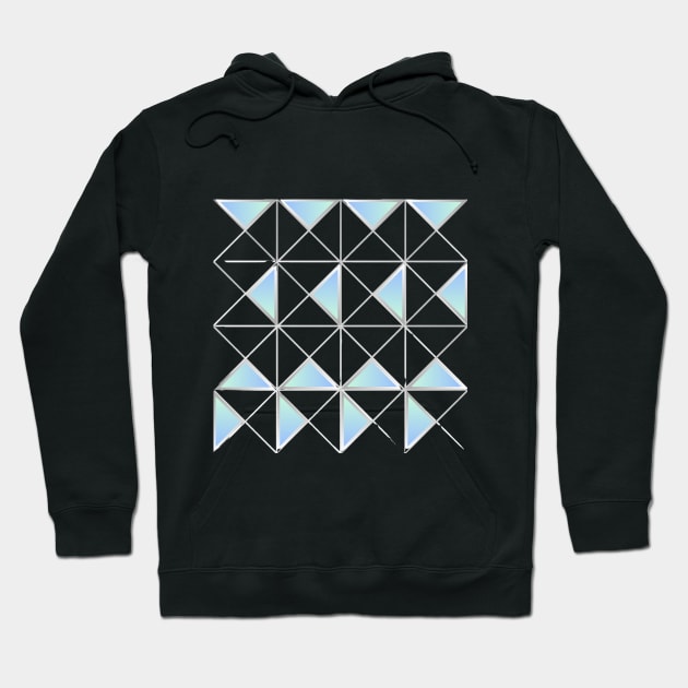 Triangle geometric pattern Hoodie by kamonnakrob